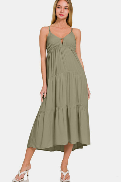 Olive Cami Midi Dress