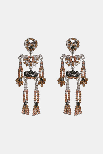 Skeleton Bling Earrings