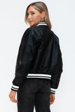 "B" is for Beauty's Bomber Jacket in Black