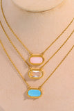 14K Gold-Plated Pendant Necklace