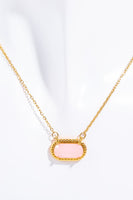 14K Gold-Plated Pendant Necklace