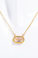 14K Gold-Plated Pendant Necklace