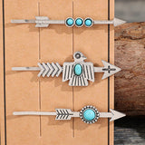 3 PCS/Set Turquoise Hair Pins