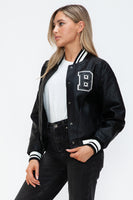 "B" is for Beauty's Bomber Jacket in Black