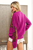 Sequin Tiger Embroidery Sweater