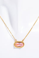 14K Gold-Plated Pendant Necklace