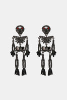 Skeleton Bling Earrings