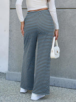 Striped Wide Leg Pants