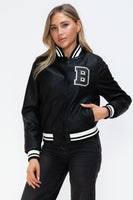 "B" is for Beauty's Bomber Jacket in Black