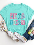 HE IS RISEN Round Neck T-Shirt