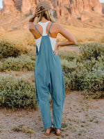 Sleeveless Jumpsuit with Pockets