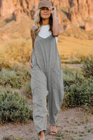 Sleeveless Jumpsuit with Pockets