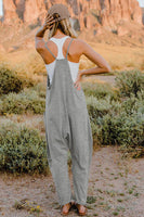 Sleeveless Jumpsuit with Pockets