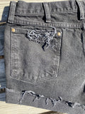 Vintage Cowgirl Wrangler One of A Kind Upcycled Cut Off Shorts