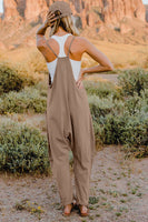 Sleeveless Jumpsuit with Pockets